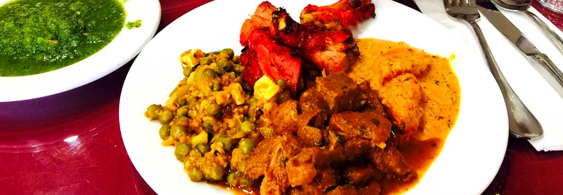 Indian Delicious Chicken Dish at Kiran Palace